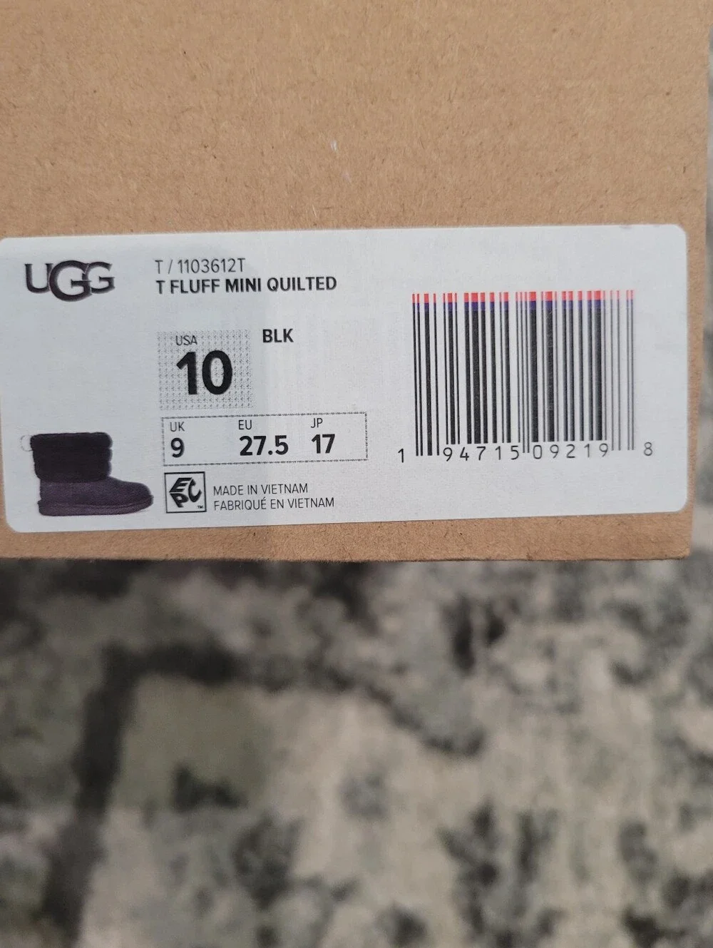 Toddler Girl UGGs Size 10